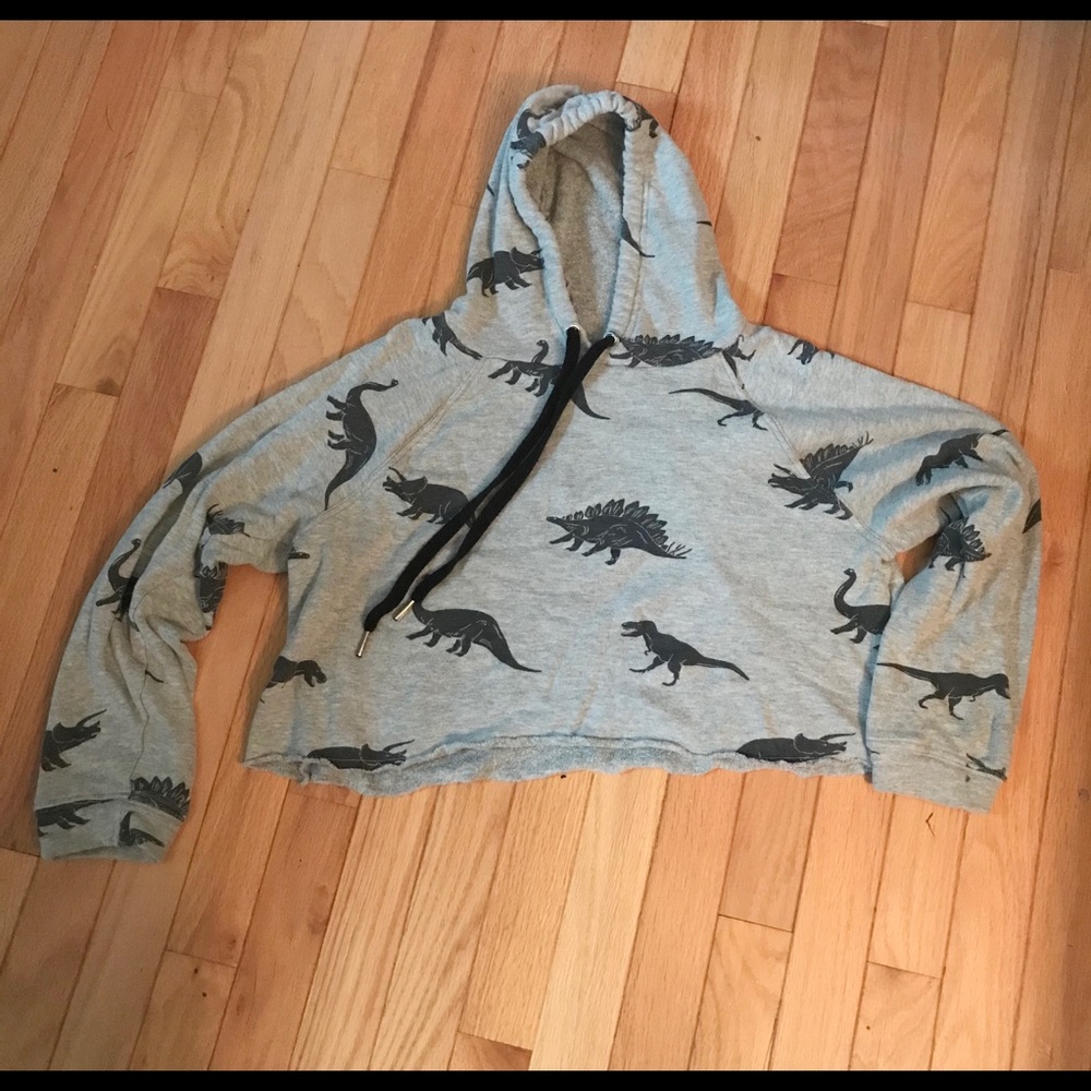 Cropped hoodie